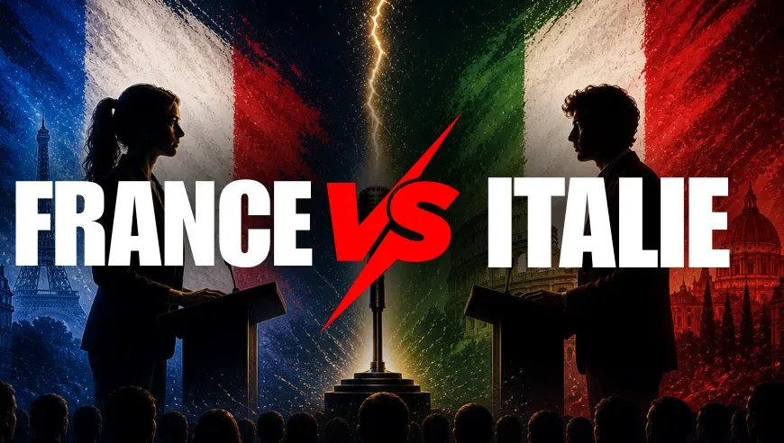 FRANCE VS ITALIE - Spectacle oratoire